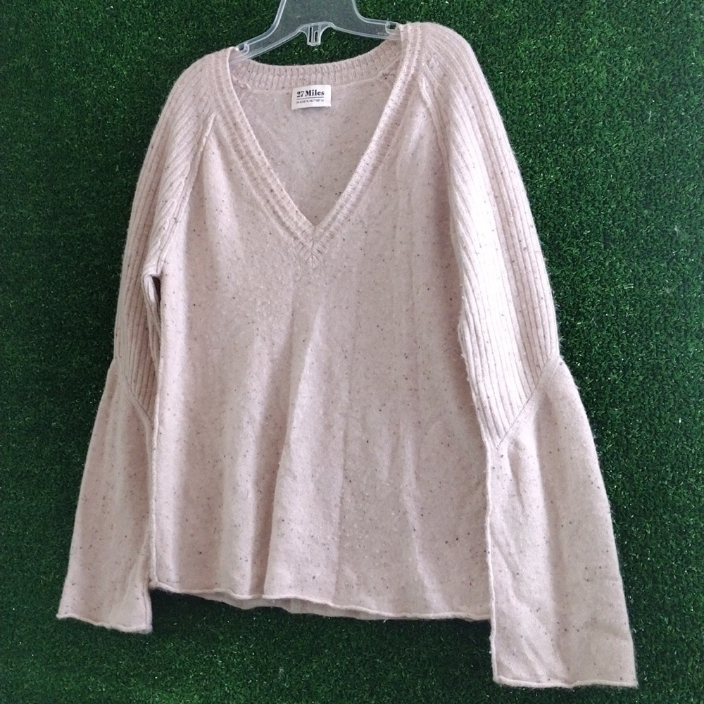 27 miles cashmir sweater Bell sleeve